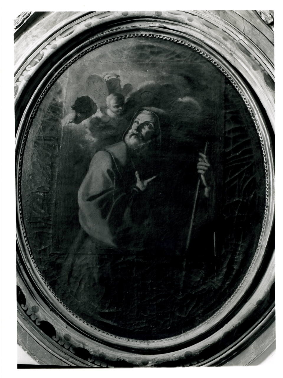 San Francesco di Paola (dipinto) di Rossi Nicola Maria (primo quarto sec. XVIII)