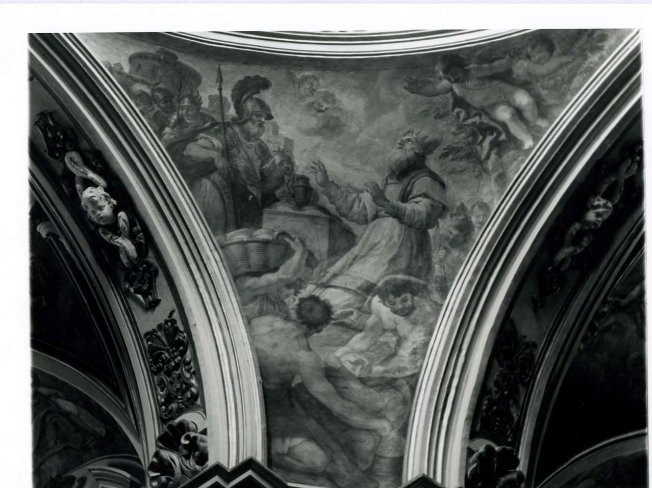 sacrificio di Melchisedec (dipinto) di De Matteis Paolo (sec. XVIII)