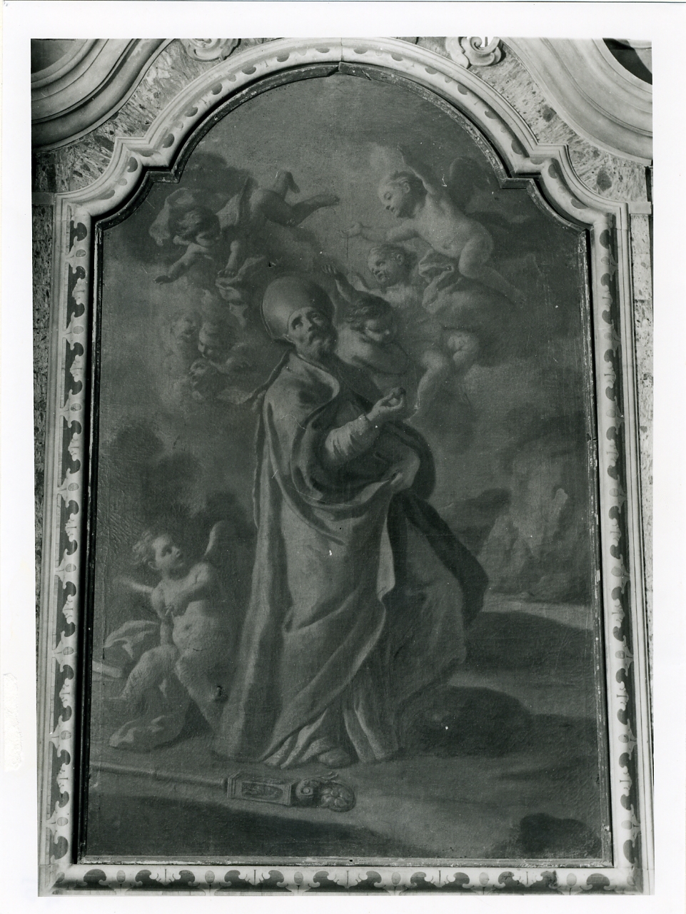 San Liborio (dipinto) di De Mura Francesco (sec. XVIII)
