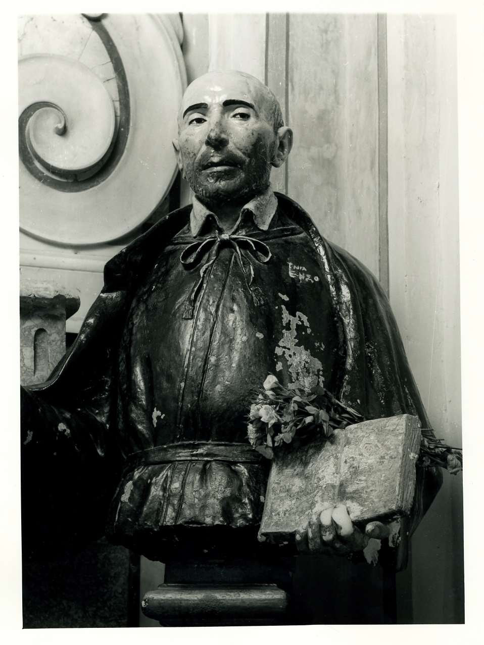 busto di Carlo Carafa (busto) - ambito napoletano (secondo quarto sec. XVII)