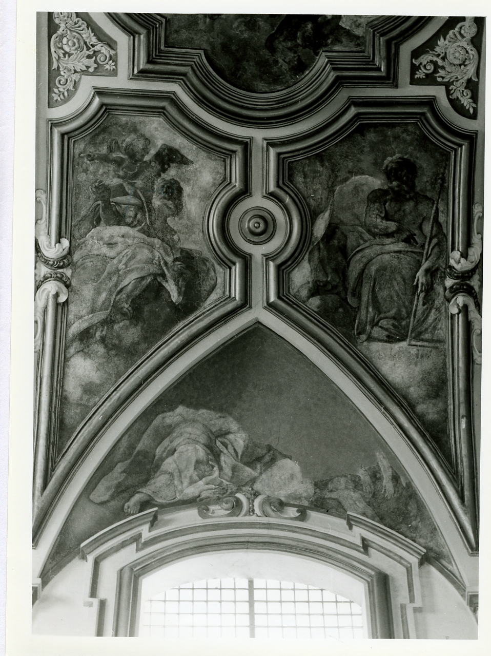apostolo/ virtù (dipinto, ciclo) di Solimena Francesco detto Abate Ciccio (sec. XVII)