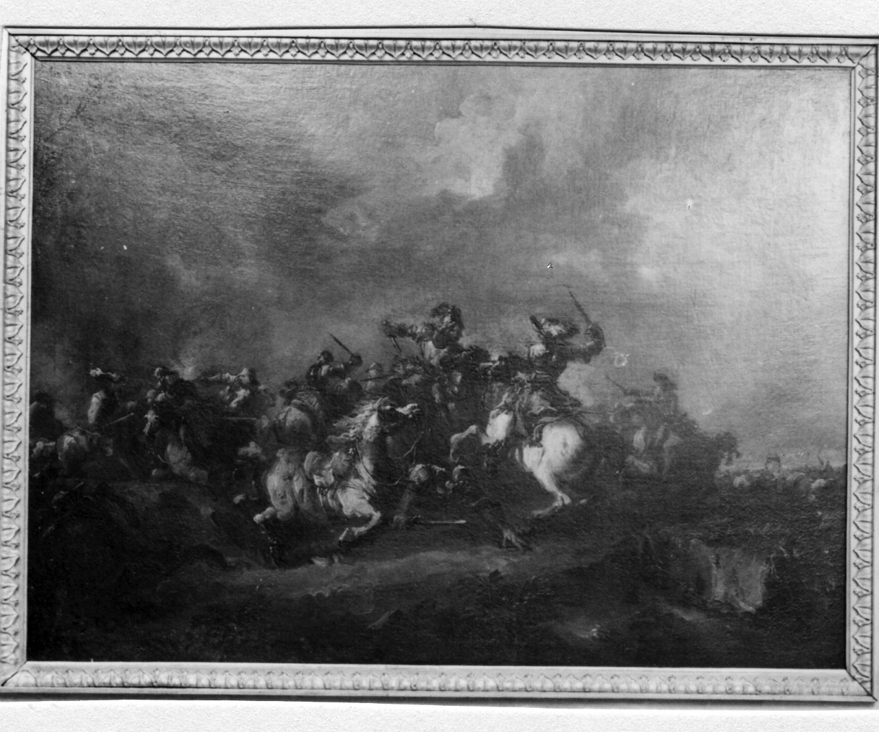 battaglia (dipinto) di Graziani Pietro (metà sec. XVIII)