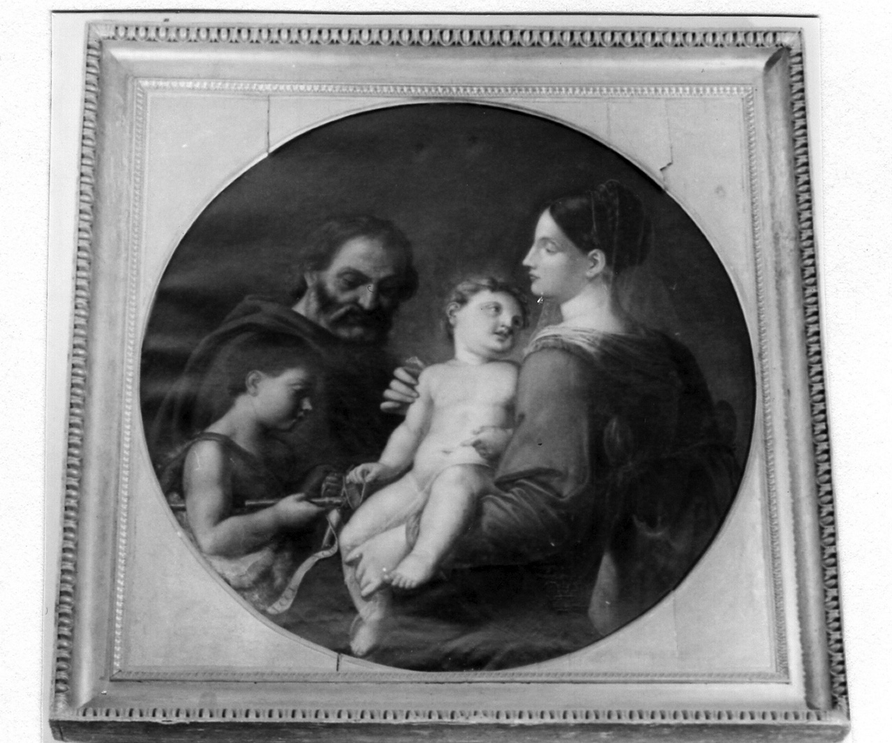 Sacra Famiglia (dipinto) di Oliva Luisa (metà sec. XIX)