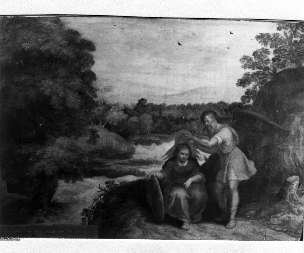 proverbio di filosofo (dipinto, ciclo) di Zuccari Federico (seconda metà sec. XVI)