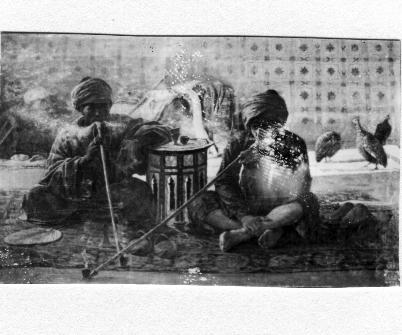 Fumatori di oppio (dipinto) di De Gregorio Marco (seconda metà sec. XIX)