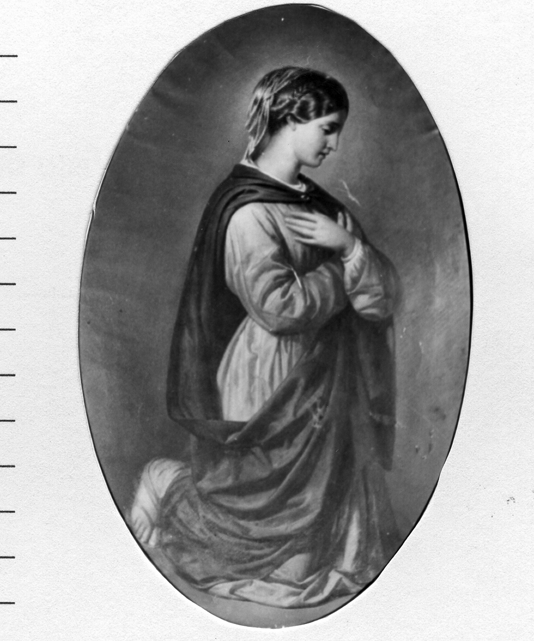 Vergine annunciata (dipinto) - ambito napoletano (prima metà sec. XIX)