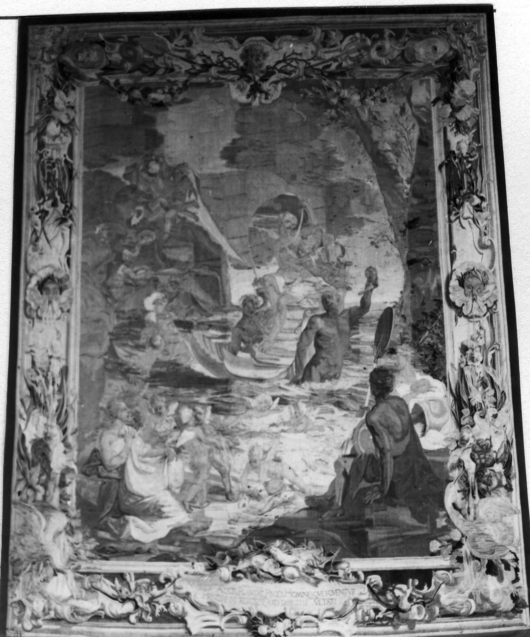 allegoria dell'Acqua (arazzo) di Del Rosso Domenico (metà sec. XVIII)