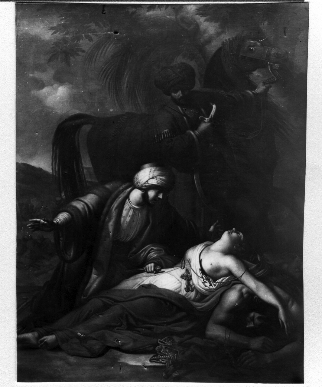 morte di Eudosia (dipinto) di De Vivo Tommaso (sec. XIX)