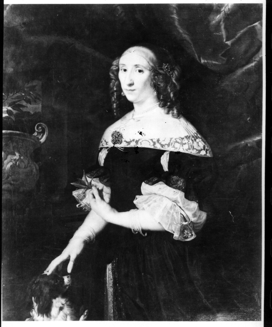 ritratto di donna (dipinto) di Van Den Tempel Abraham (secondo quarto sec. XVII)