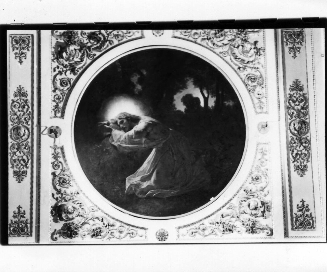 orazione di Cristo nell'orto di Getsemani (dipinto) di Maldarelli Federico (terzo quarto sec. XIX)