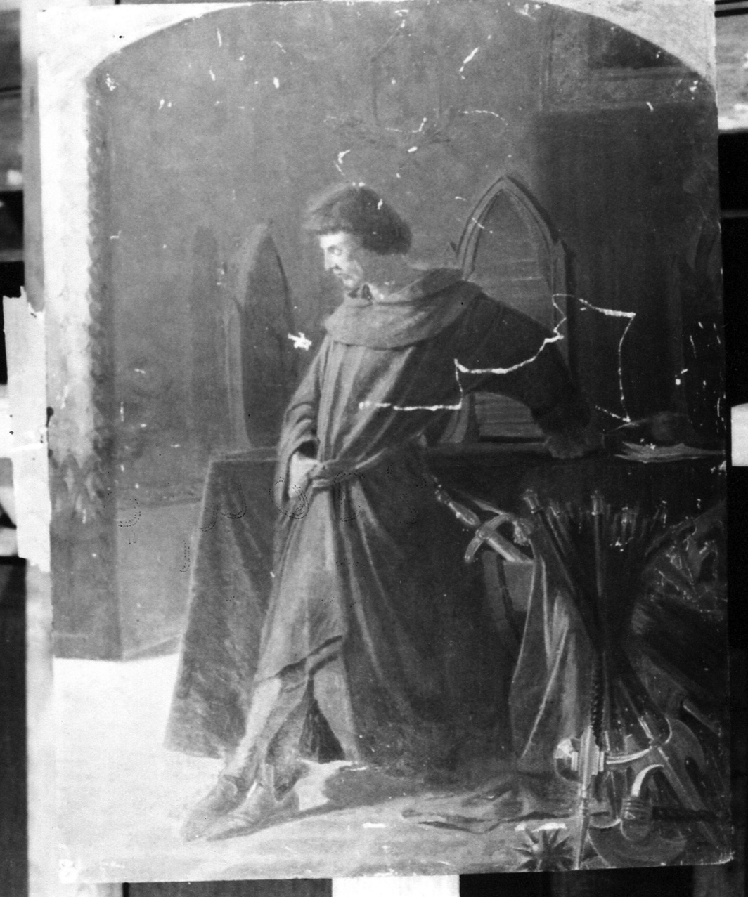 ritratto di Giovanna da Procida (dipinto) di Parisi Nicola (seconda metà sec. XIX)