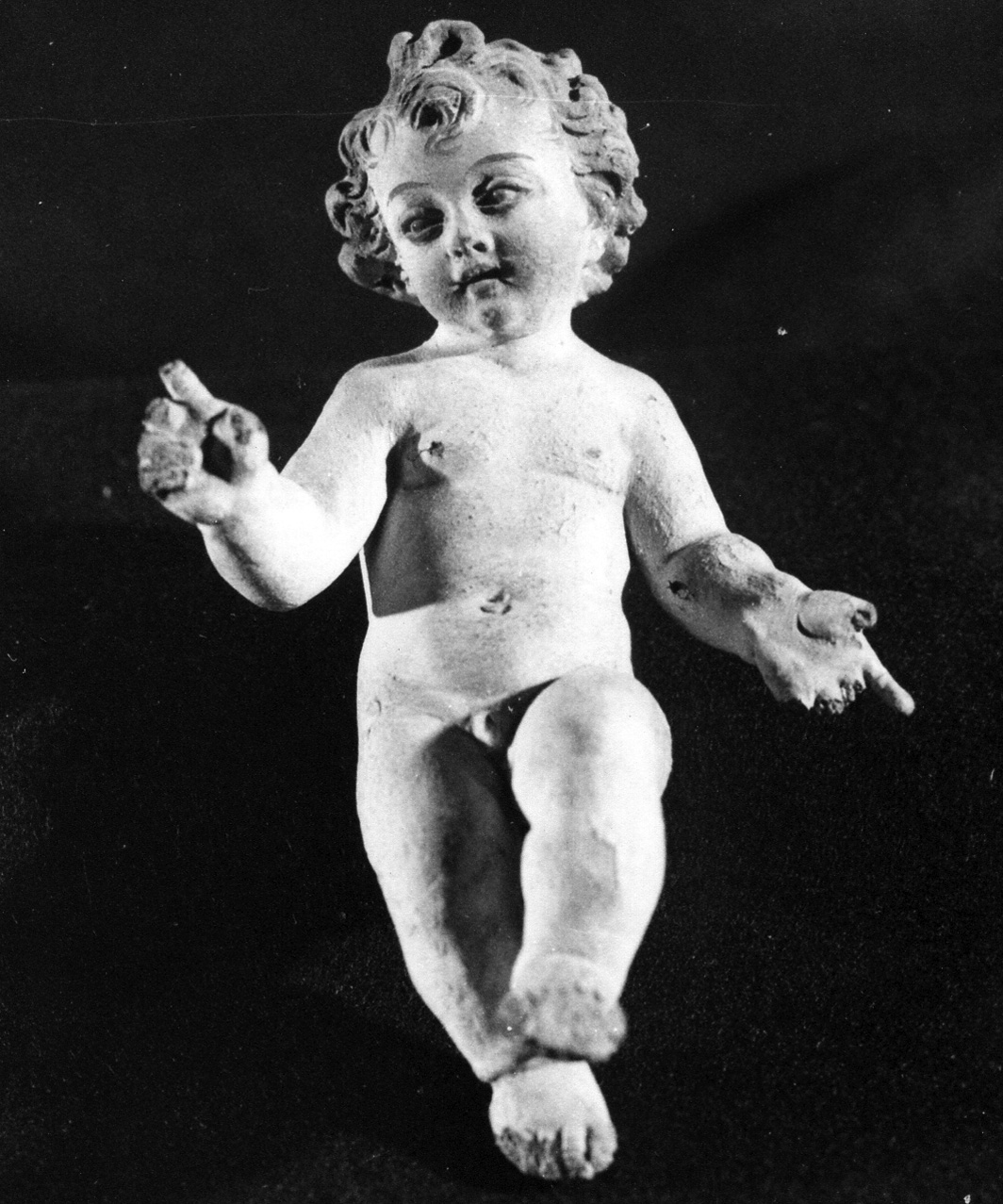 Gesù Bambino (scultura) - bottega napoletana (metà sec. XVIII)