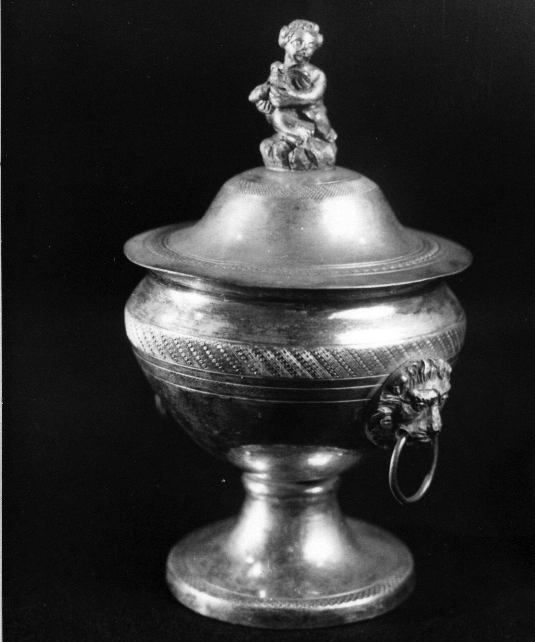 zuccheriera - manifattura napoletana (inizio sec. XIX)