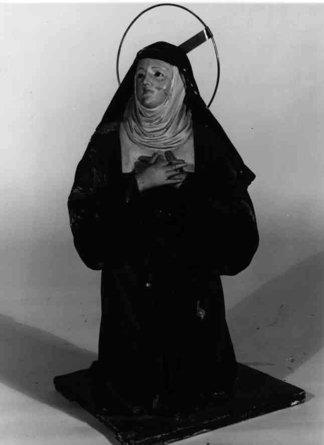 Santa Teresa d'Avila (statua) - bottega napoletana (inizio sec. XX)