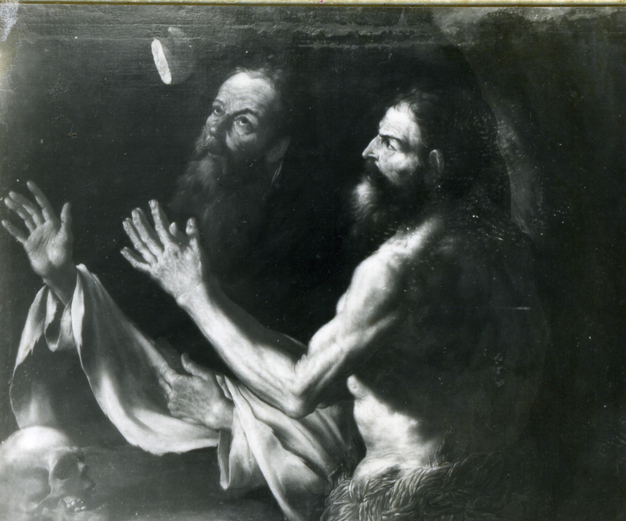 Sant'Onofrio e San Paolo eremita (dipinto) di Fracanzano Francesco (sec. XVII)