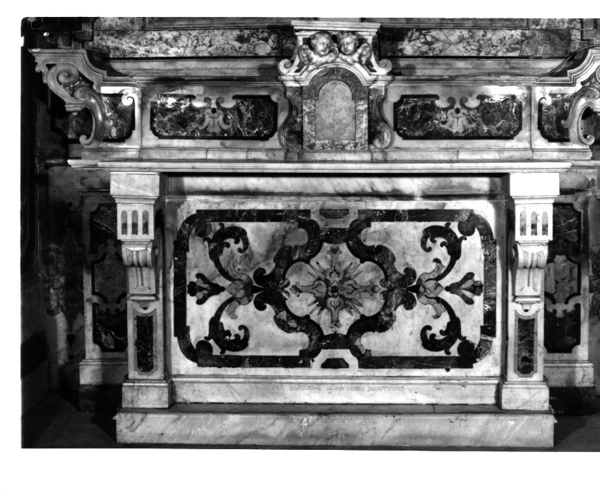 ALTARE, SERIE - BOTTEGA NAPOLETANA (INIZIO sec. XVIII)
