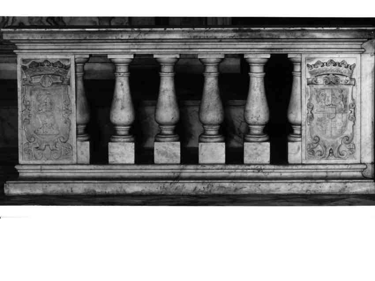 BALAUSTRATA - BOTTEGA NAPOLETANA (Seconda metà Sec. XVI)