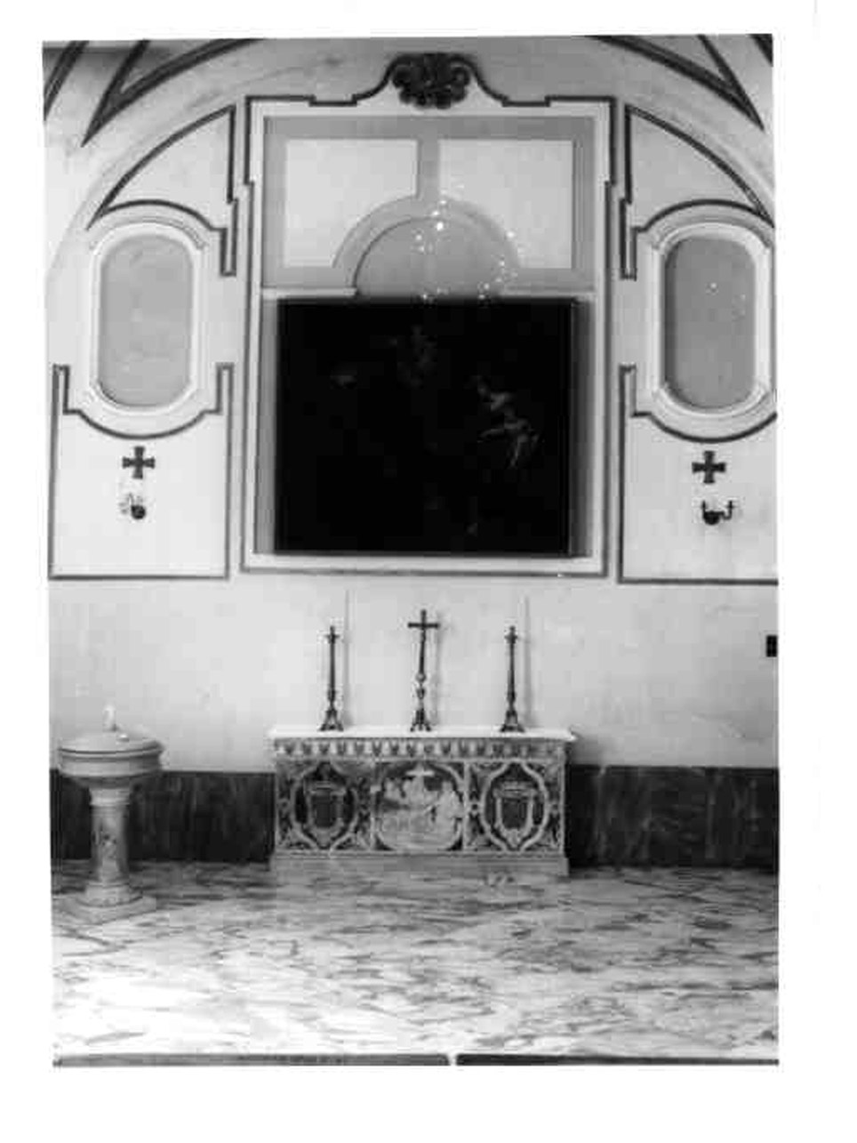 ALTARE - BOTTEGA NAPOLETANA (PRIMO QUARTO sec. XIX)