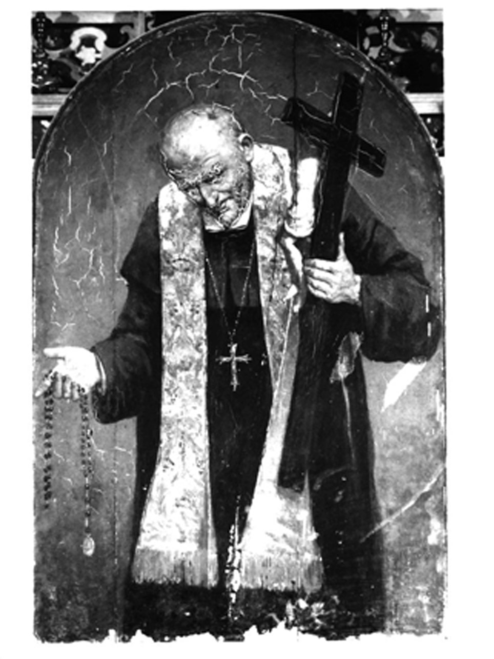 SANT'ALFONSO MARIA DE'LIGUORI (DIPINTO) - AMBITO NAPOLETANO (Prima metà sec. XIX)