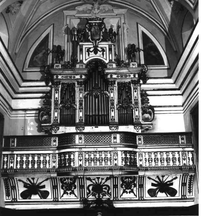 PALCO DI CANTORIA - manifattura napoletana (ULTIMO QUARTO sec. XVII)