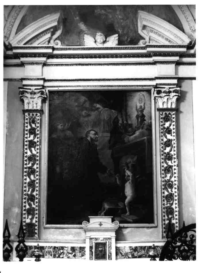 MOSTRA D'ALTARE, ELEMENTO D'INSIEME - BOTTEGA NAPOLETANA (Metà sec. XIX)