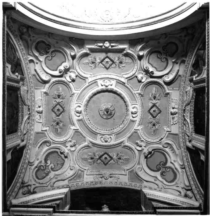 DECORAZIONE PLASTICA, COMPLESSO DECORATIVO - BOTTEGA NAPOLETANA (Metà sec. XIX)