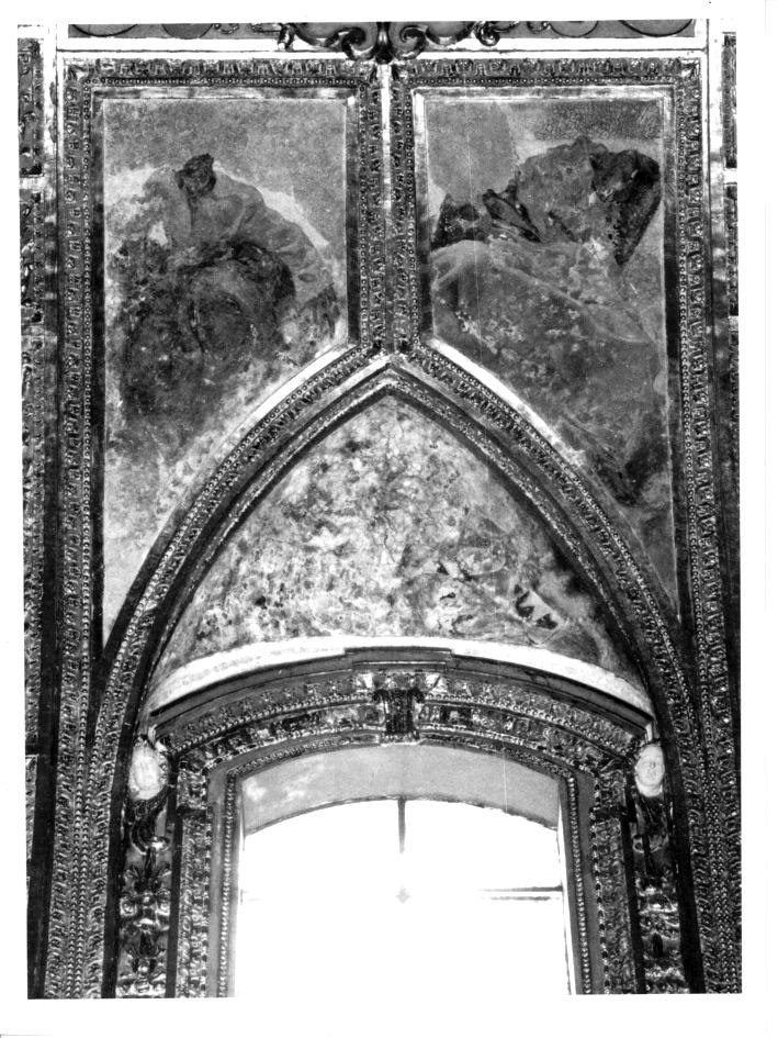 profeti e figure allegoriche (dipinto) di Lanfranco Giovanni (metà sec. XVII)