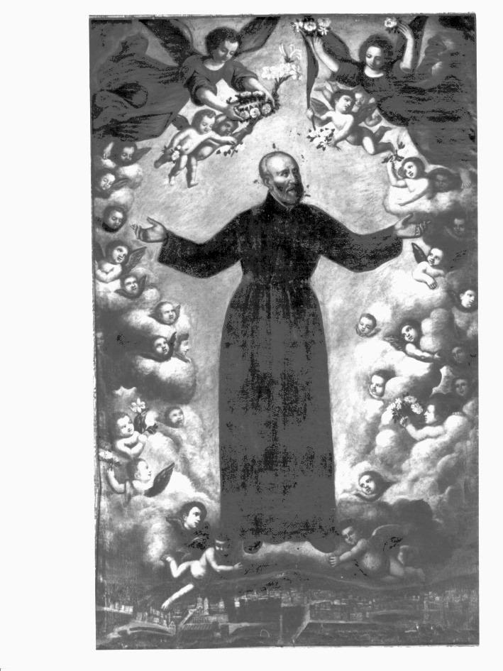 SANT'ANDREA AVELLINO (DIPINTO) - AMBITO NAPOLETANO (Prima metà sec. XVII)