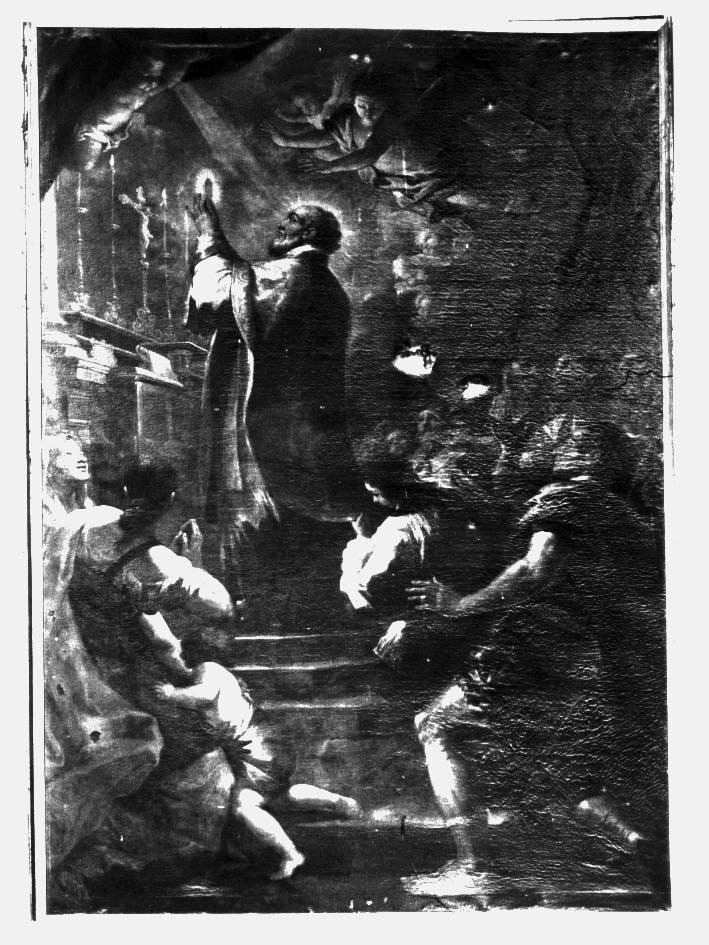 Sant'Ivo che celebra la Messa (dipinto) di De Matteis Paolo (inizio sec. XVIII)