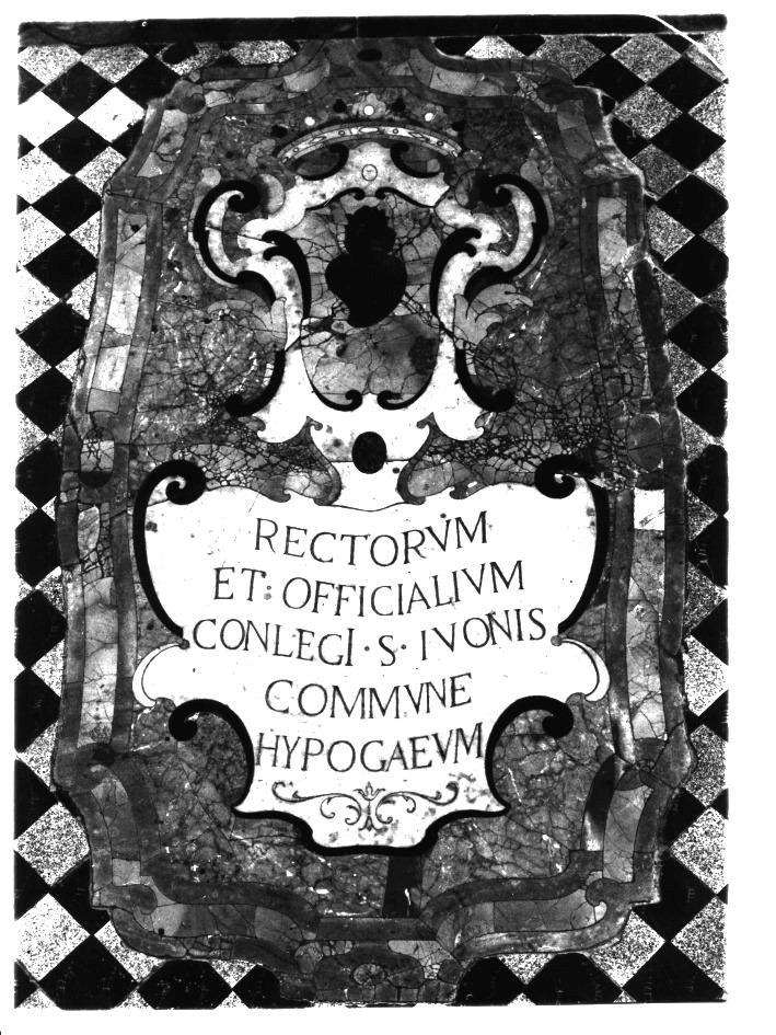 lapide - sepolcrale - BOTTEGA NAPOLETANA (SECONDO QUARTO sec. XVIII)