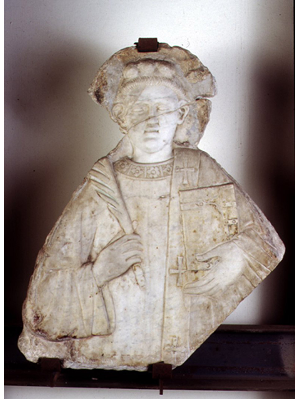 Santo Stefano (scultura, elemento d'insieme) di Bertini Pacio (maniera) (seconda metà sec. XIV)