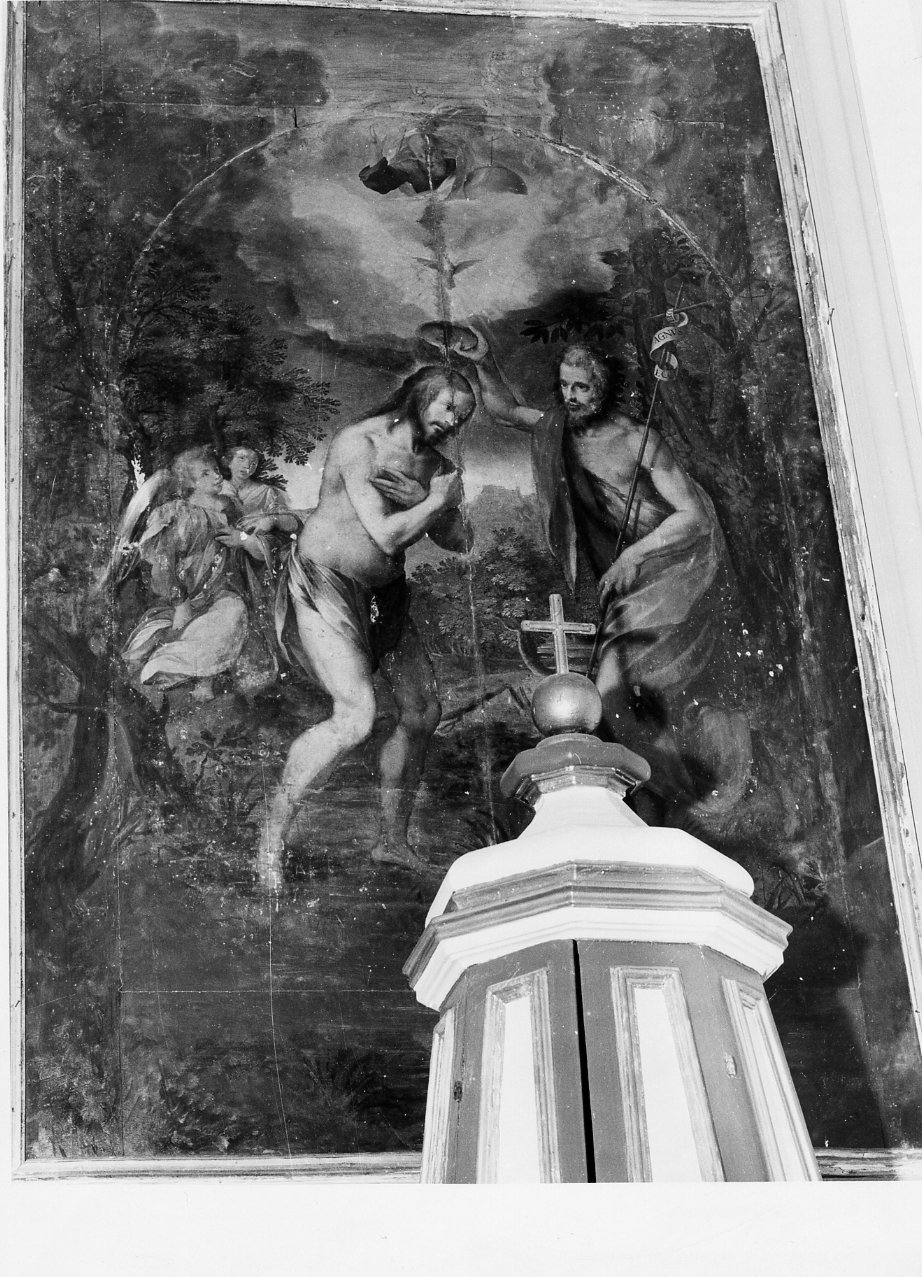 battesimo di Cristo (dipinto) di Imparato Girolamo (seconda metà sec. XVI)