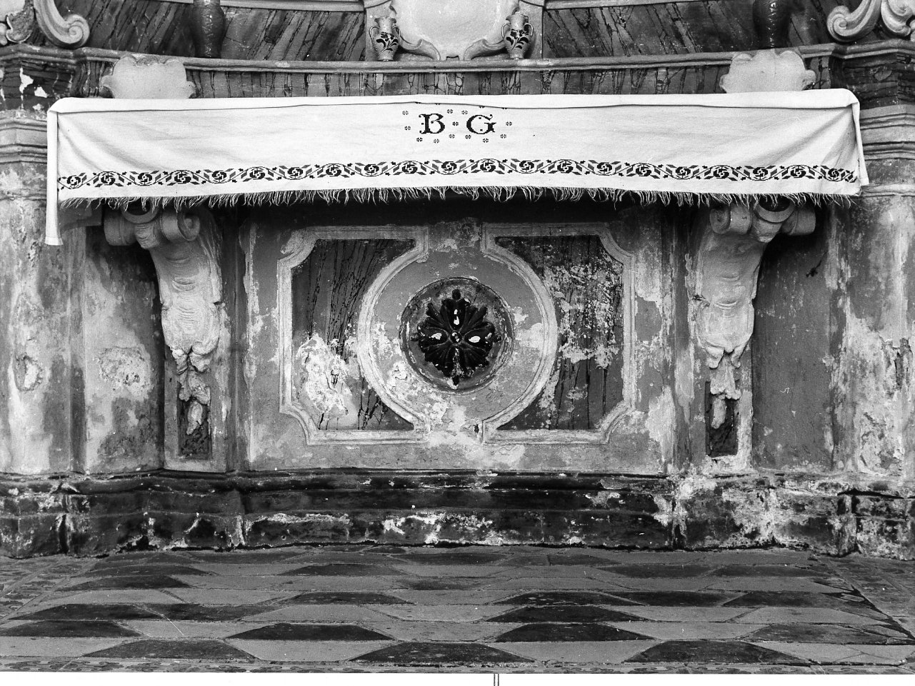 altare, serie - bottega campana (seconda metà sec. XVIII)
