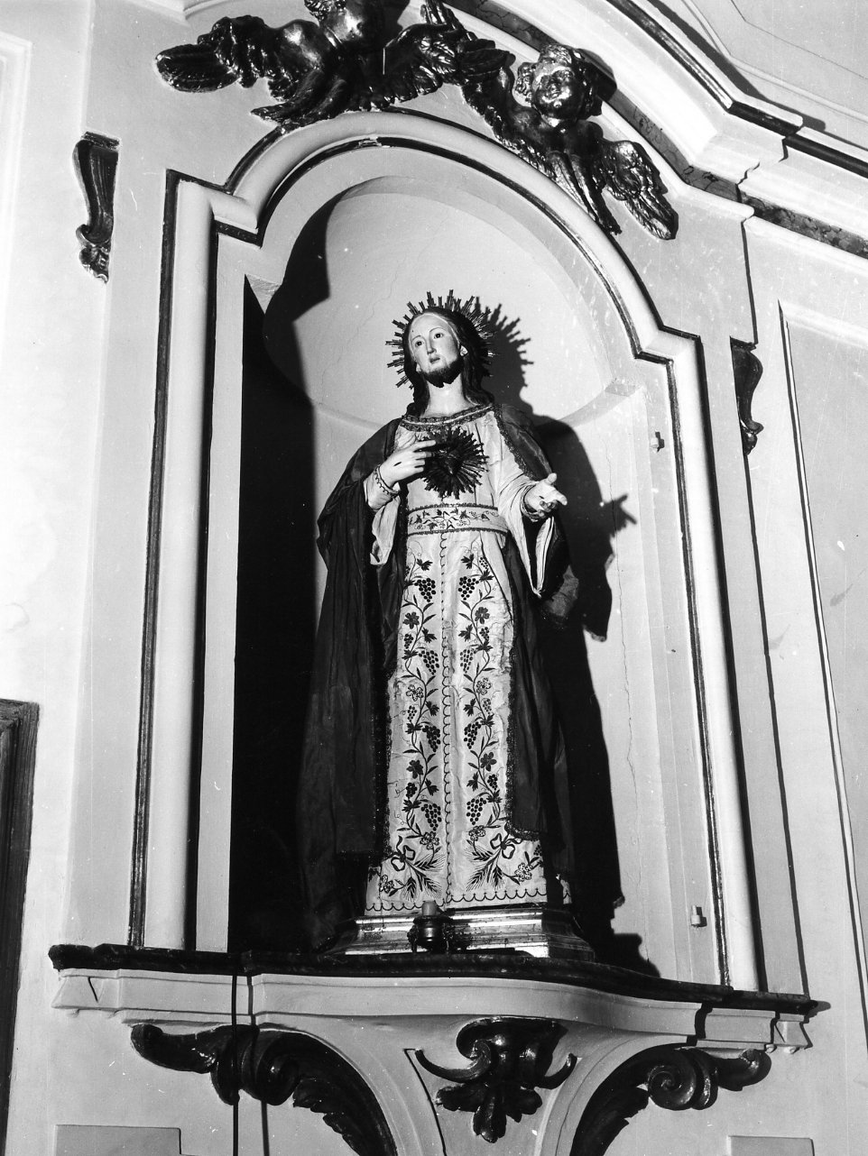 Sacro Cuore di Gesù (statua) - bottega napoletana (fine sec. XIX)