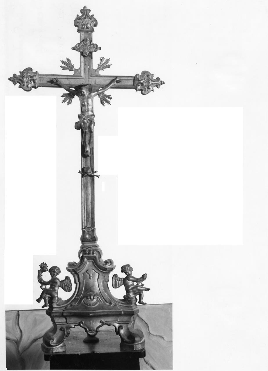 croce d'altare - bottega campana (seconda metà sec. XVIII)