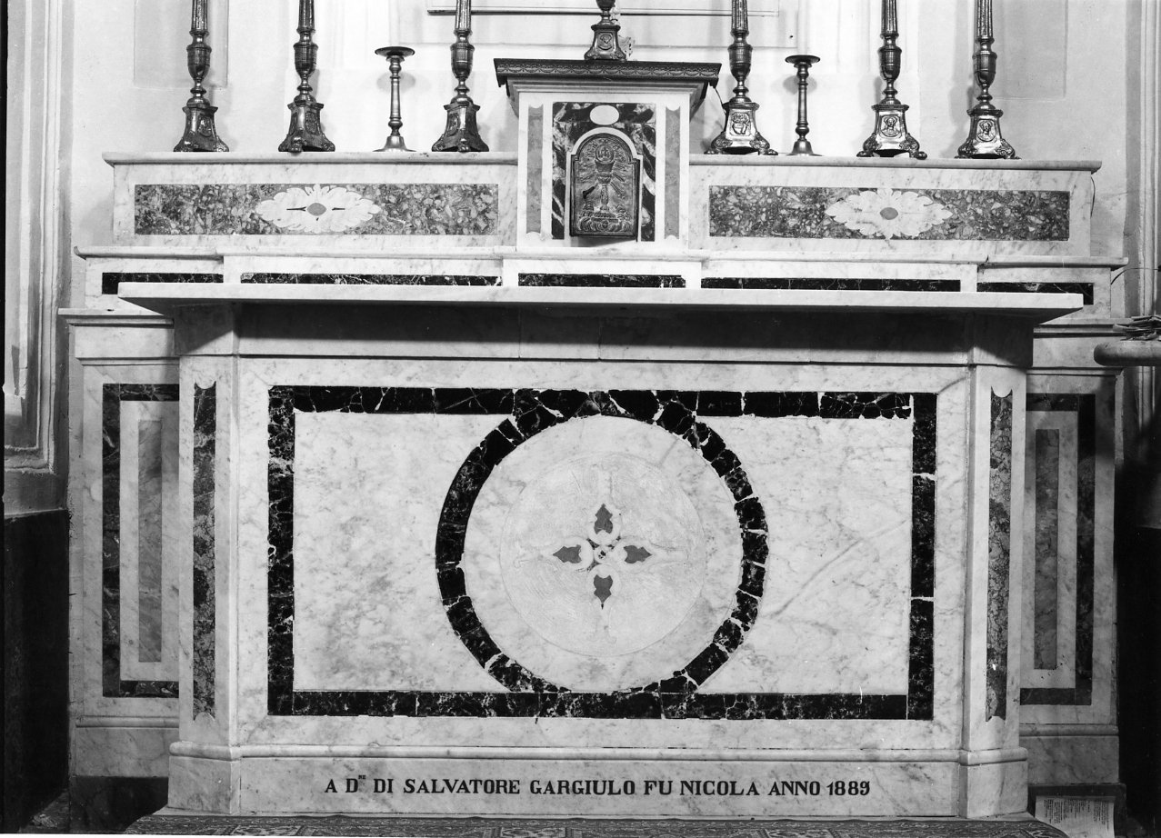 altare - bottega campana (sec. XIX)