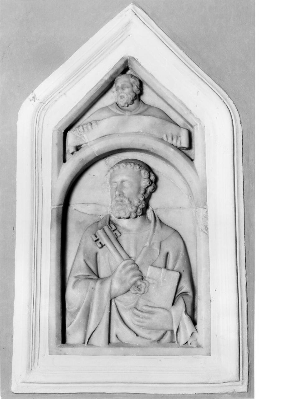 San Pietro Apostolo (rilievo) - bottega napoletana (seconda metà sec. XIV)