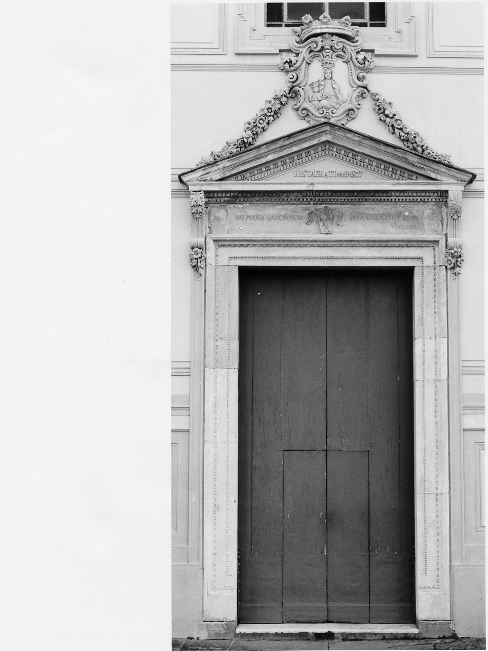 mostra di portale - bottega campana (sec. XVI)