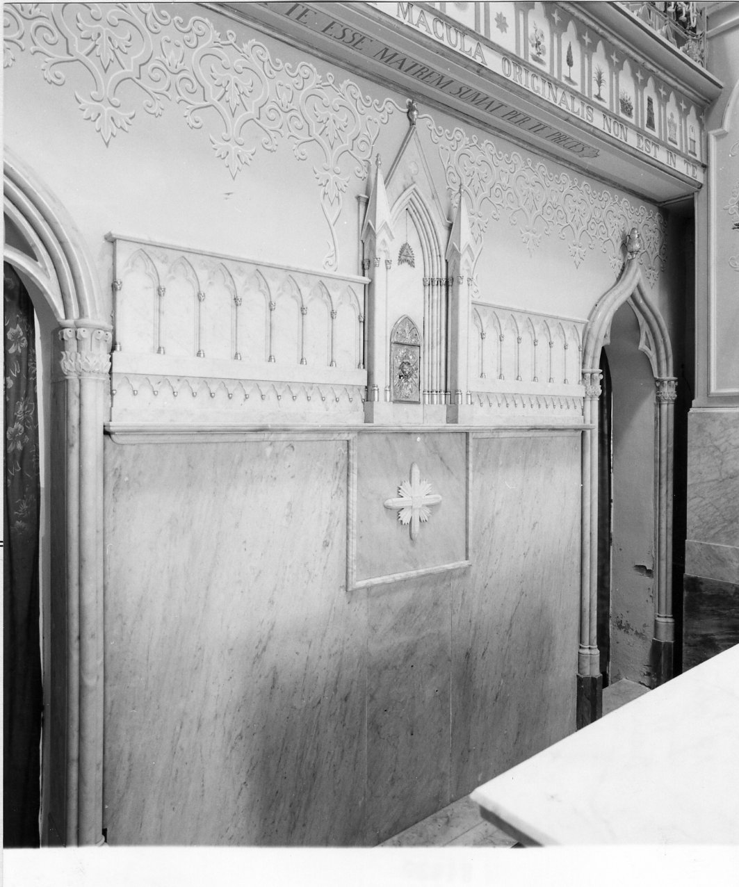 dossale - bottega napoletana (ultimo quarto sec. XIX)