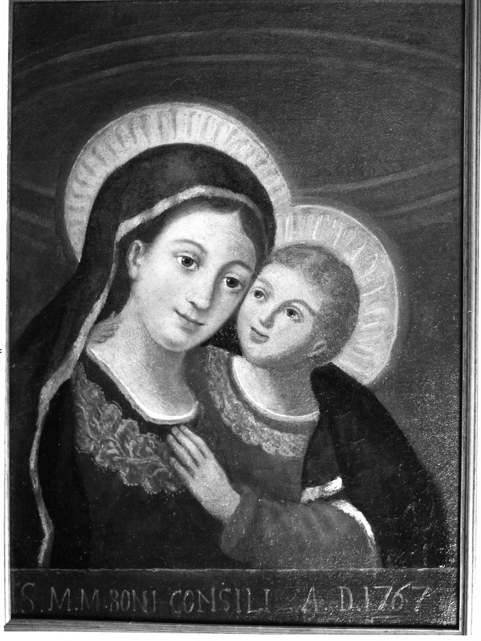 Madonna con Bambino (dipinto) - ambito campano (sec. XVIII)