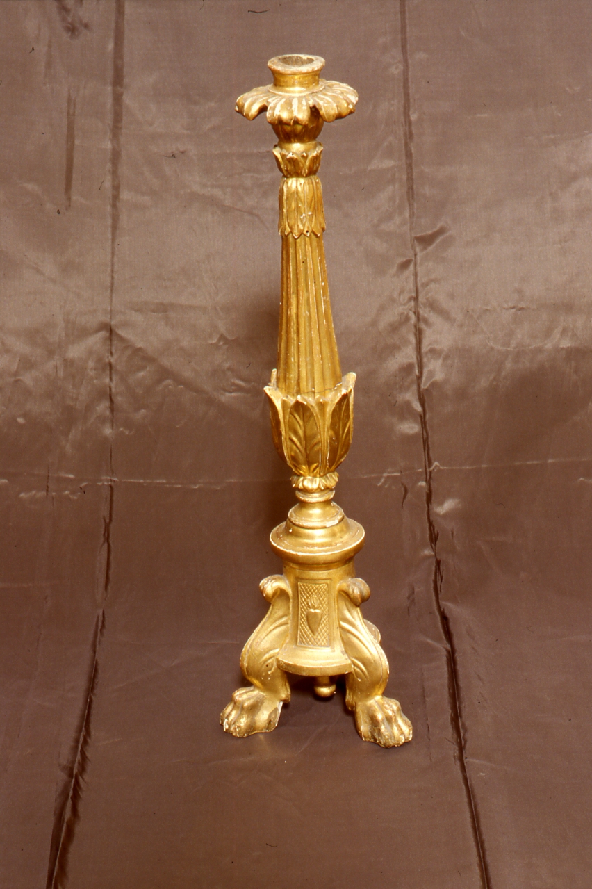 candelabro, serie - bottega napoletana (sec. XX)