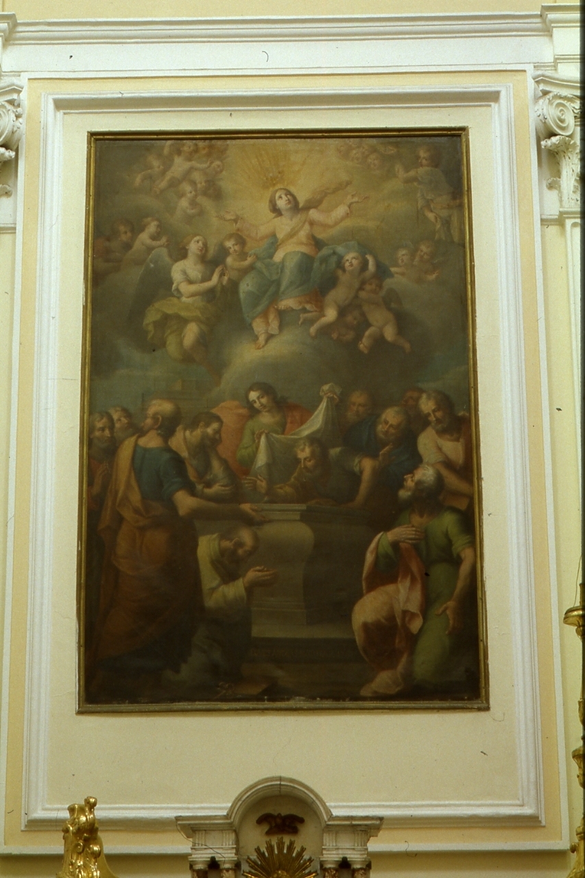 assunzione della Madonna (dipinto) di Mattei Andrea (sec. XVIII)