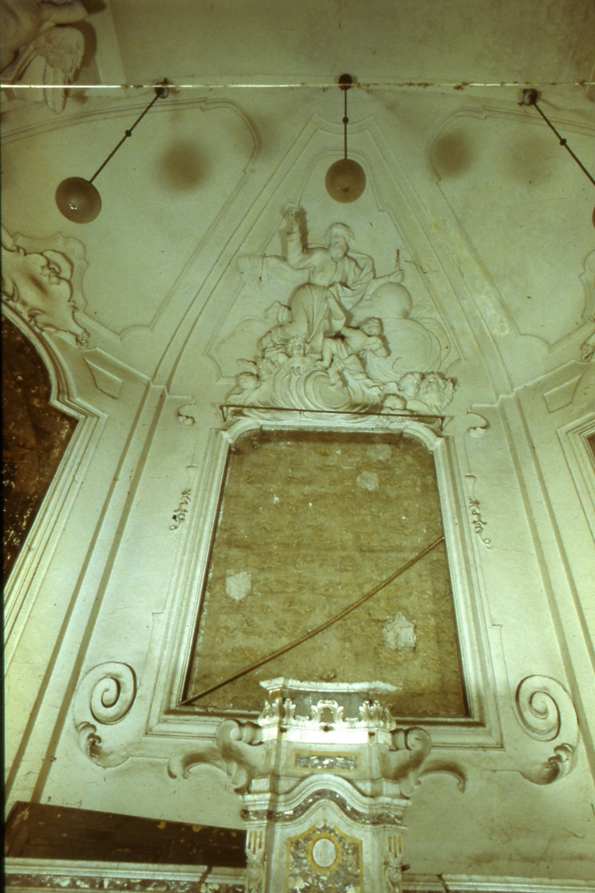Dio Padre (rilievo) di Granucci Bartolomeo, Scarola Giuseppe (sec. XVIII)
