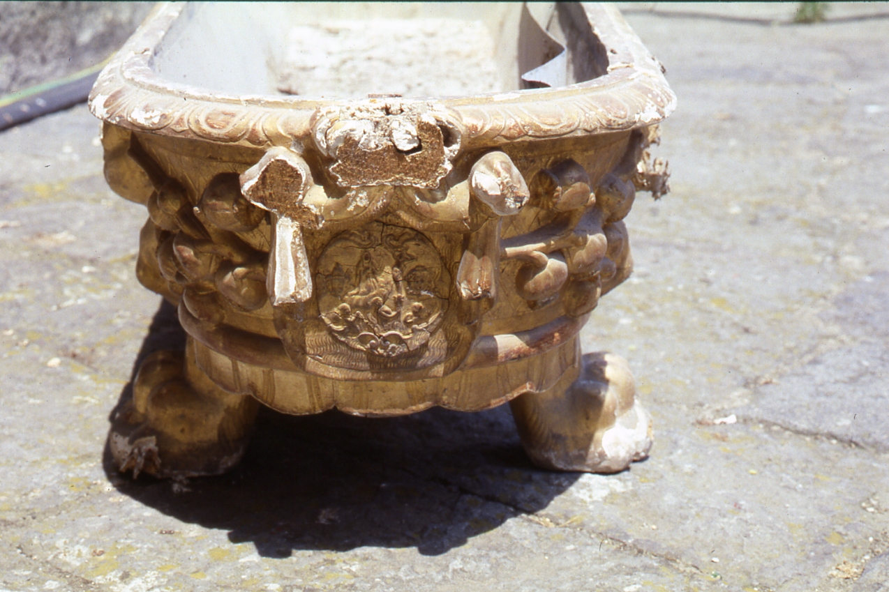 sarcofago, serie - bottega napoletana (inizio sec. XIX)