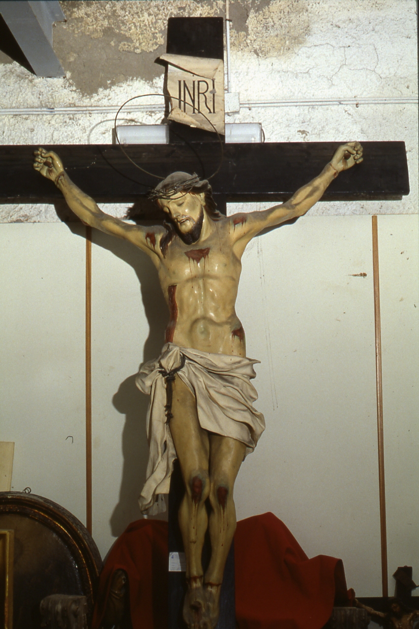 crocifisso di Punziano Domenico (secondo quarto sec. XVIII)