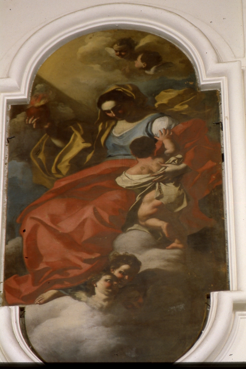 figura allegorica femminile (dipinto) di De Mura Francesco (prima metà sec. XVIII)