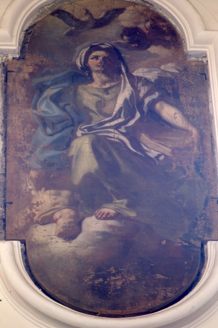 figura allegorica femminile (dipinto) di De Mura Francesco (prima metà sec. XVIII)