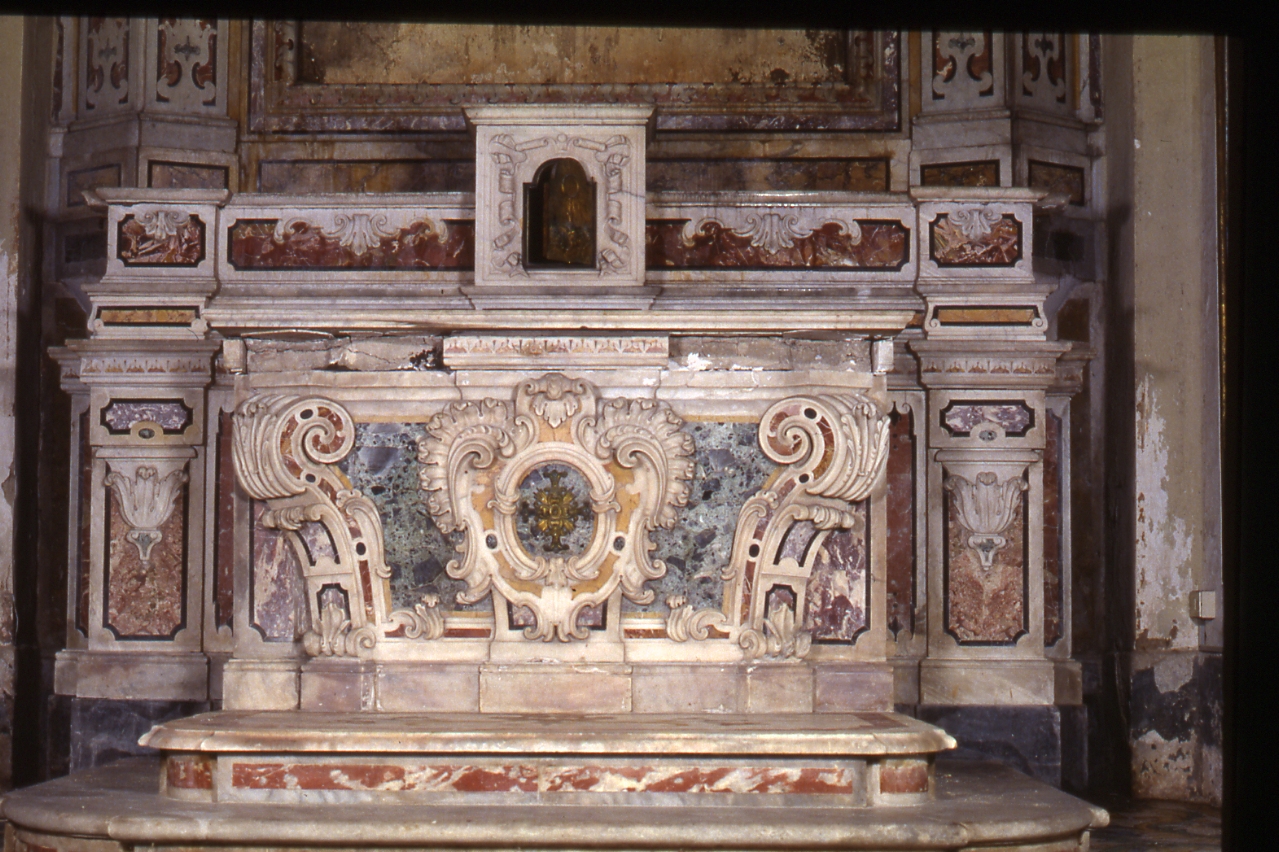 altare - bottega napoletana (metà sec. XVIII)