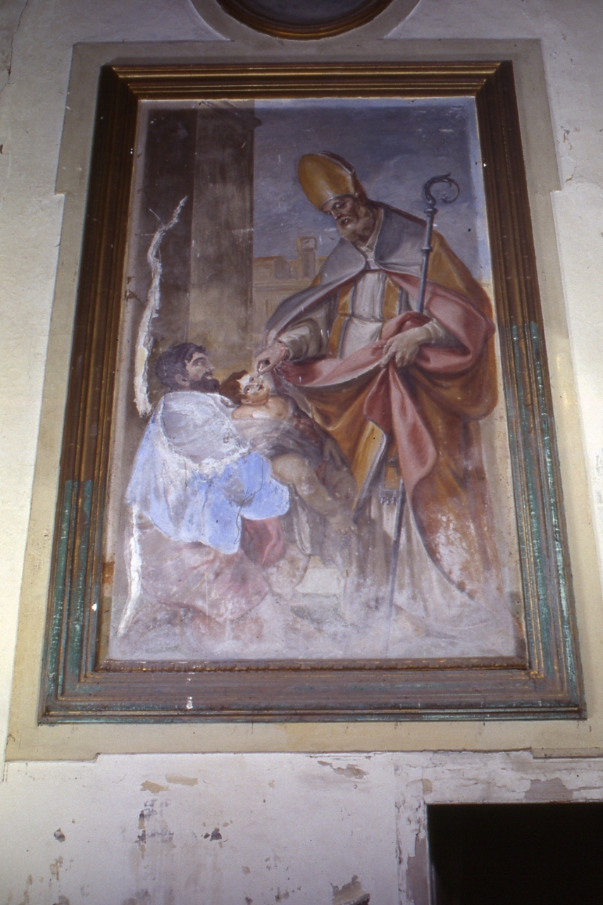 San Biagio (dipinto) - bottega napoletana (fine sec. XIX)