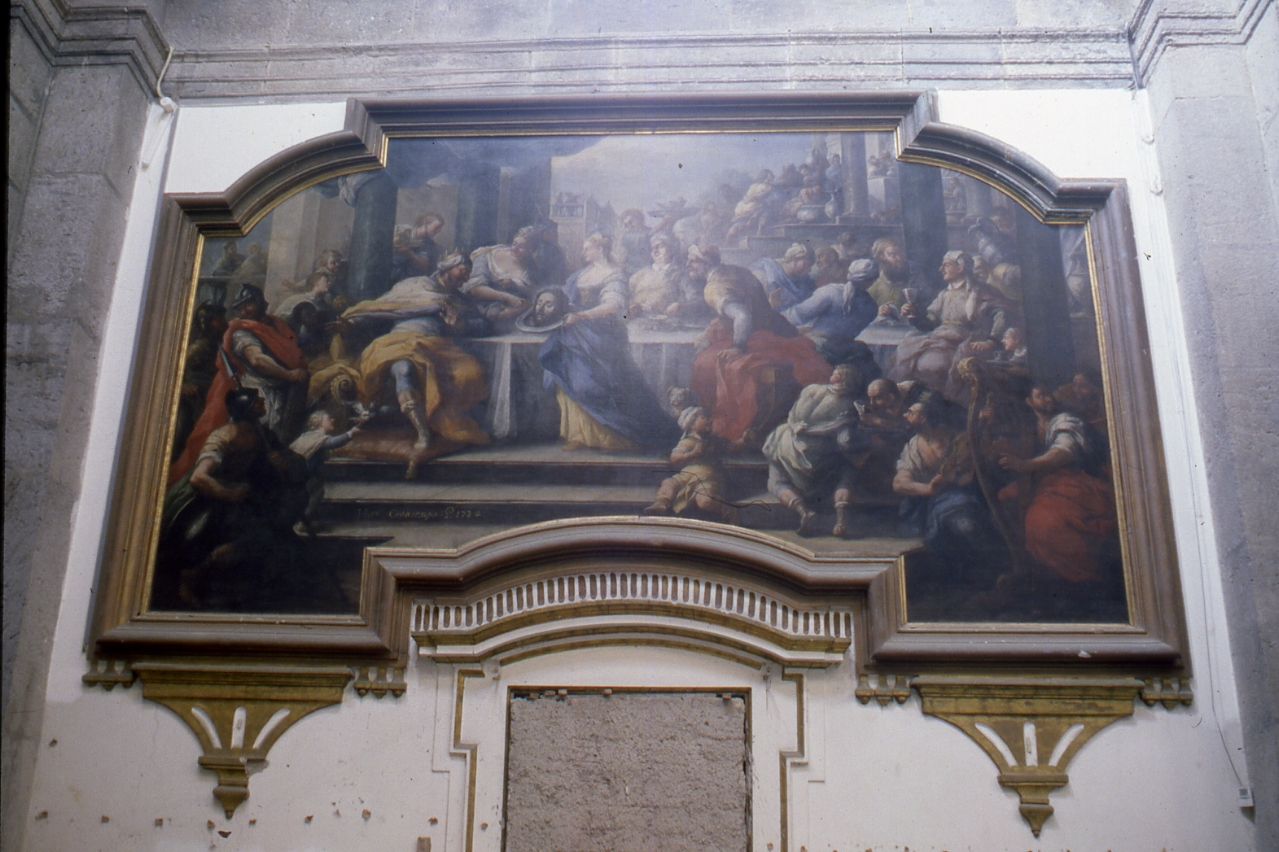 cornice, serie - bottega napoletana (sec. XVIII)